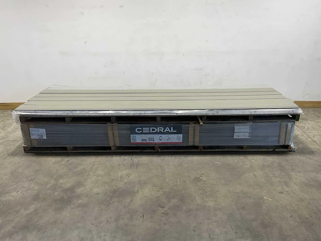 Cedral gevelstrook - brandklasse a2 - quartzgrijs - 360x18,6x1,2 cm (192x) - afbeelding 2 van  5