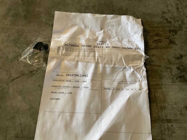 Cedral lei brandklasse a2 - grijsbruin - 60x32 cm (1008x) - afbeelding 6 van  7