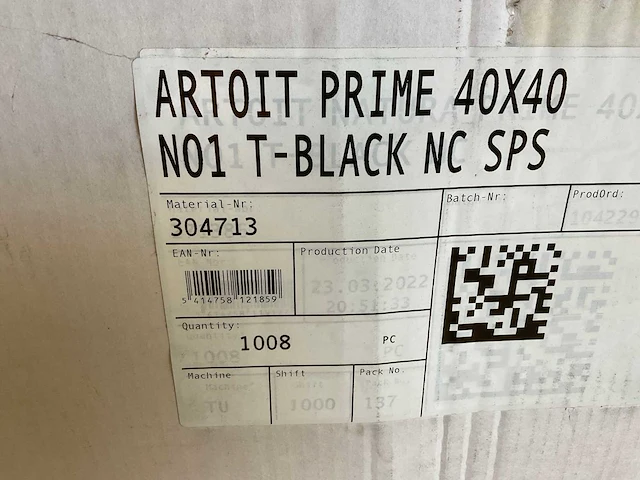 Cedral leisteen - brandklasse a2 - zwart - 40x40 cm (1008x) - afbeelding 6 van  6