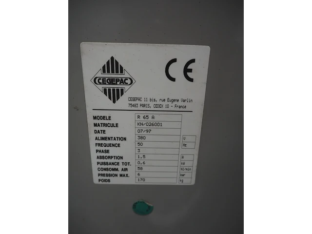 Cegepac - afbeelding 3 van  11