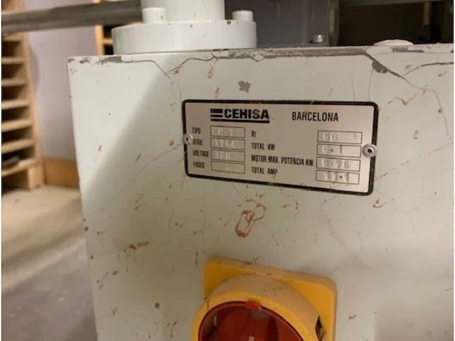 Cehisa - rapid ep-7 - kantaanlijmmachine - afbeelding 5 van  6