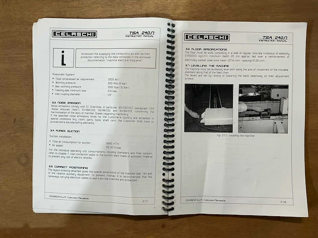 Celaschi - 2001 - tsa 240n - alleskunner/profileermachine - afbeelding 16 van  28
