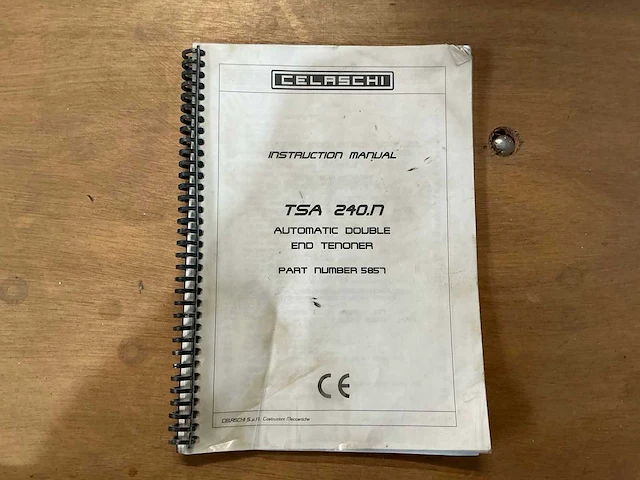 Celaschi - 2001 - tsa 240n - alleskunner/profileermachine - afbeelding 19 van  28