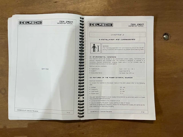 Celaschi - 2001 - tsa 240n - alleskunner/profileermachine - afbeelding 20 van  28