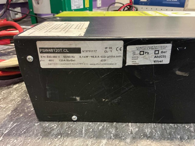 Celectric - 48v 120a - acculaders - afbeelding 3 van  3