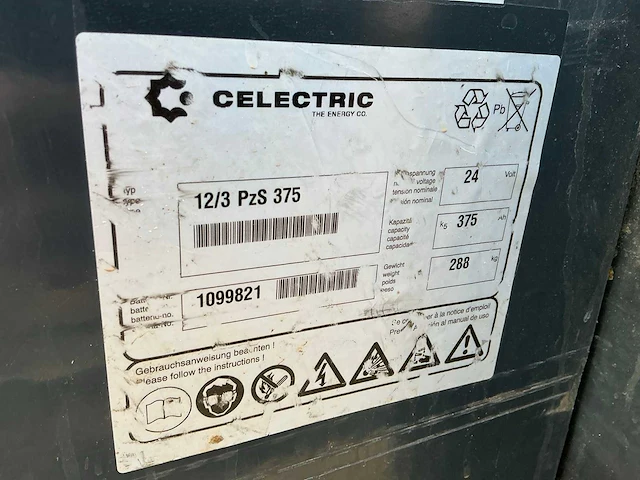 Celectric accupakket. 24volt - afbeelding 4 van  4