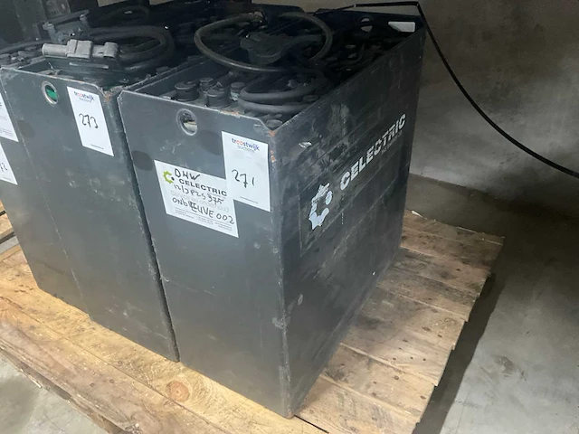 Celectric tractie batterij - afbeelding 1 van  3