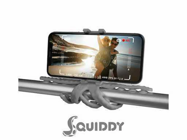 Celly flexible houder voor camera, squiddy. grijs - afbeelding 1 van  1