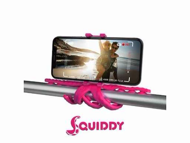 Celly flexible houder voor camera, squiddy. paars - afbeelding 1 van  4
