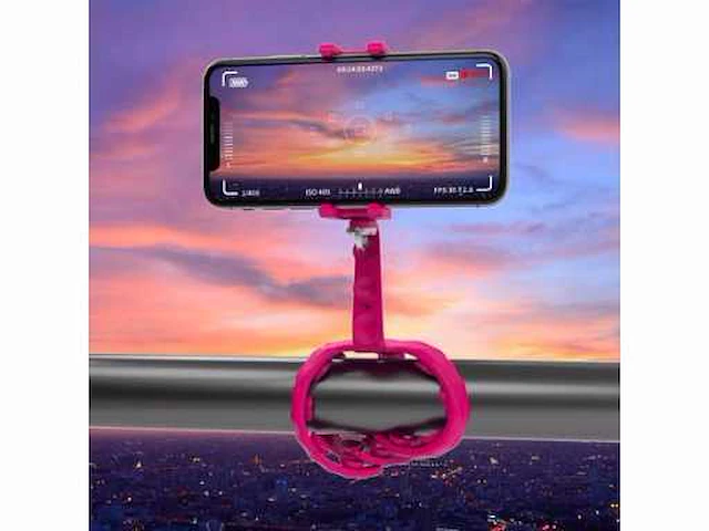 Celly flexible houder voor camera, squiddy. paars - afbeelding 2 van  4