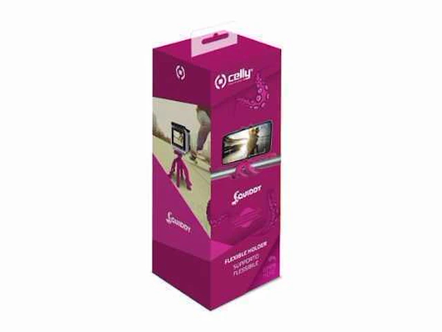 Celly flexible houder voor camera, squiddy. paars - afbeelding 4 van  4