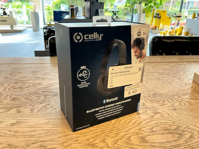 Celly headphones nc bluetooth - afbeelding 4 van  4