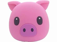 Celly powerbank, 2200mah, varken roze - afbeelding 1 van  1