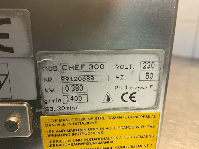 Celme chef 300 groente snijmachine - afbeelding 8 van  8