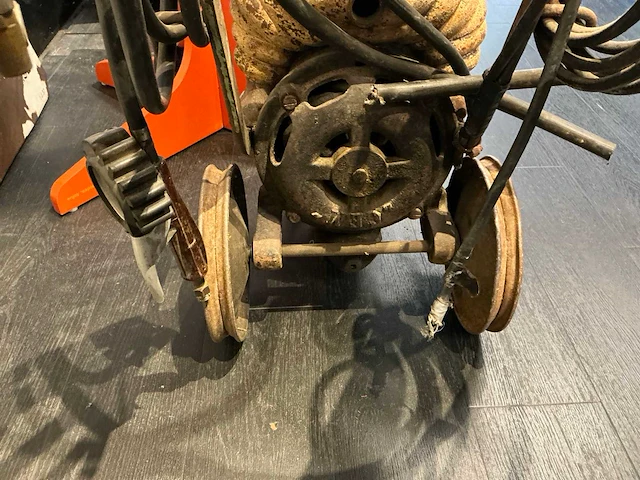 Cem - originele michilin bandenpomp uit ca 1920 - afbeelding 5 van  7