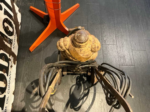 Cem - originele michilin bandenpomp uit ca 1920 - afbeelding 7 van  7