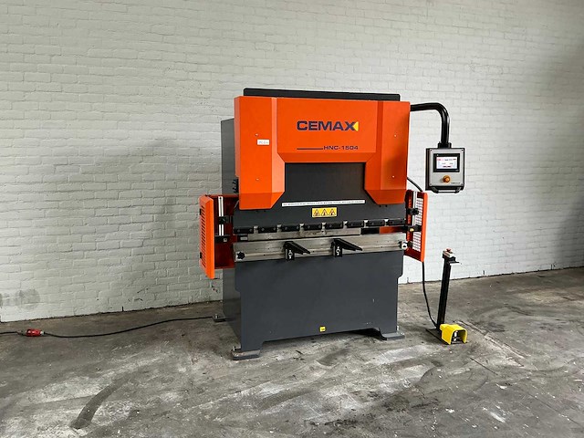 Cemax - hnc 1504 - cnc press brake - 2019 - afbeelding 8 van  14