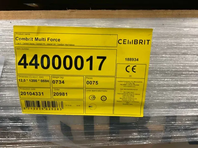 Cembrit multi force cementvezelplaat - afbeelding 3 van  3