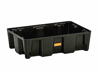 Cemo opvangbak opvangvolume 25l l600xb400xh165mm pe o.pe rooster - afbeelding 3 van  3