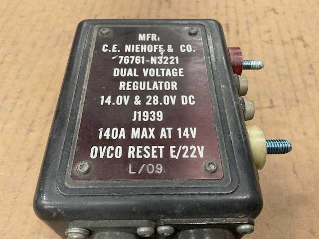 C.e.niehoff & co 76761-n3221 regulator - afbeelding 5 van  5