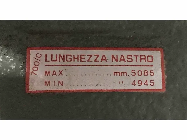 Centauro - 700cl - lintzaagmachine - afbeelding 7 van  8