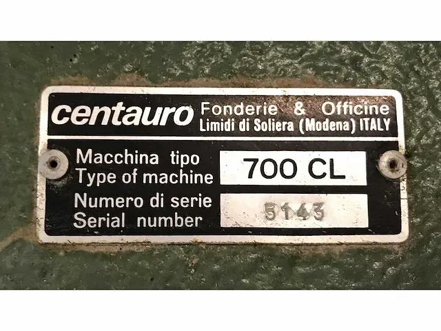Centauro - 700cl - lintzaagmachine - afbeelding 8 van  8