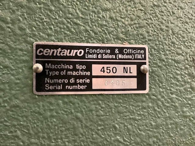 Centauro 450 nl lintzaagmachine - afbeelding 9 van  9