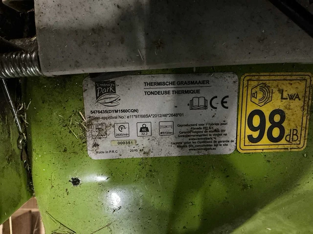 Central park grasmaaier - afbeelding 7 van  7