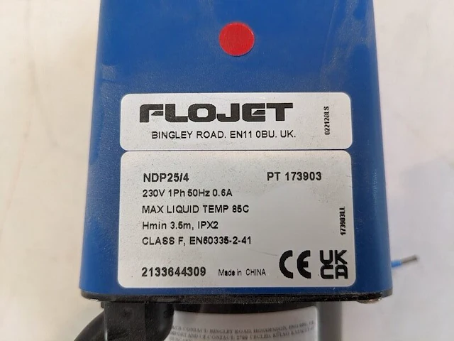 Centrifugaalpomp flojet, ndp25/4 - afbeelding 3 van  6