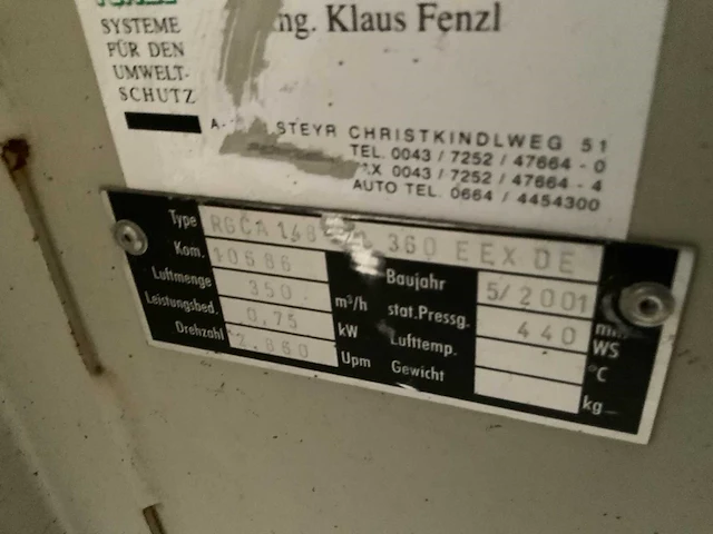 Centrifugaalventilator - afbeelding 6 van  6