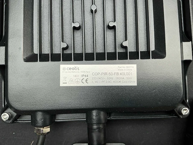 Ceotis cop-pir-50-fb 40l001 floodlight (4x) - afbeelding 5 van  5