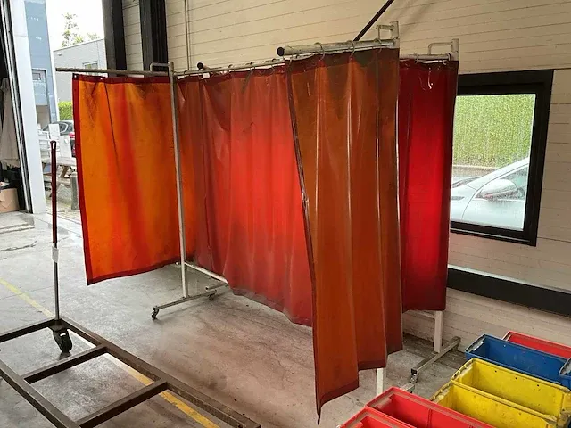 Cepro mobiel lasscherm (2x) - afbeelding 1 van  3