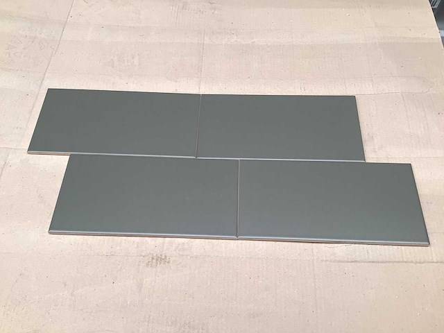 Ceragni plain green mat keramische wandtegel 15x30 cm 13 m² - afbeelding 8 van  10