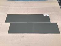 Ceragni plain green mat keramische wandtegel 15x30 cm 30 m² - afbeelding 3 van  10