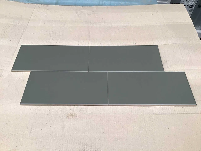 Ceragni plain green mat keramische wandtegel 15x30 cm 30 m² - afbeelding 4 van  10