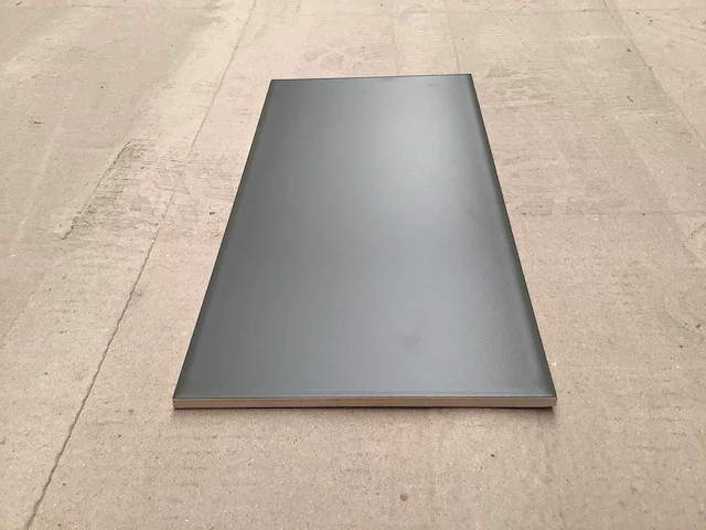 Ceragni plain green mat keramische wandtegel 15x30 cm 30 m² - afbeelding 9 van  10