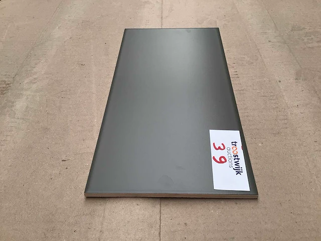 Ceragni plain green mat keramische wandtegel 15x30 cm 45 m² - afbeelding 3 van  10