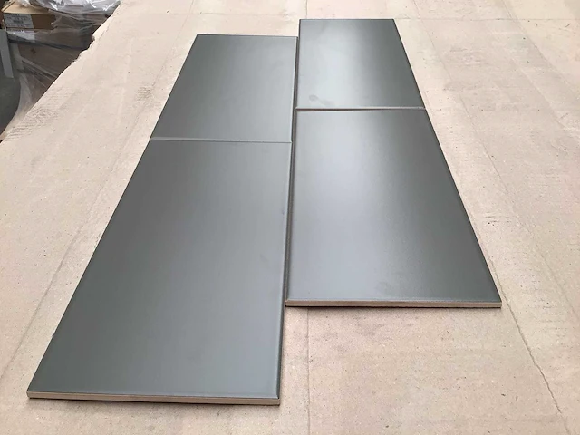 Ceragni plain green mat keramische wandtegel 15x30 cm 45 m² - afbeelding 7 van  10
