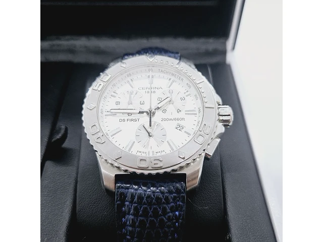 Certina ds first chronograaf herenduikhorloge - afbeelding 5 van  9