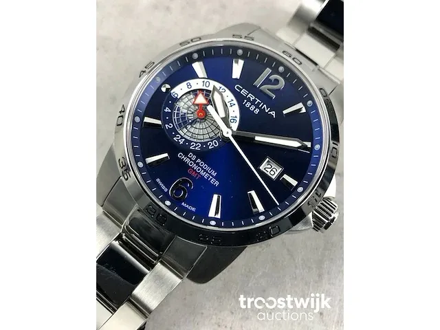 Certina ds podium gmt c0344551104700 herenhorloge - afbeelding 3 van  8