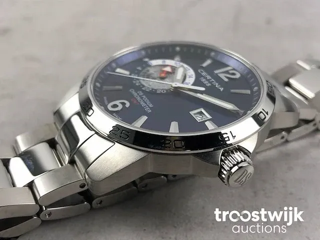 Certina ds podium gmt c0344551104700 herenhorloge - afbeelding 4 van  8
