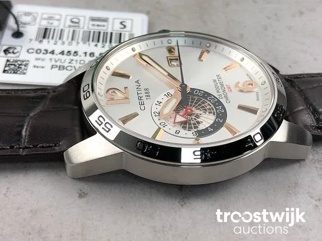 Certina ds podium gmt c0344551603701 herenhorloge - afbeelding 5 van  8