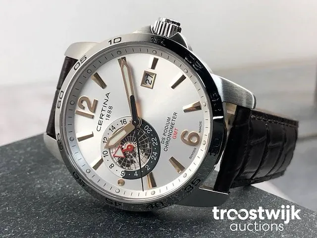Certina ds podium gmt c0344551603701 herenhorloge - afbeelding 6 van  8