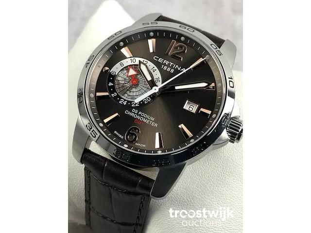 Certina ds podium gmt c0344551608701 herenhorloge - afbeelding 1 van  8