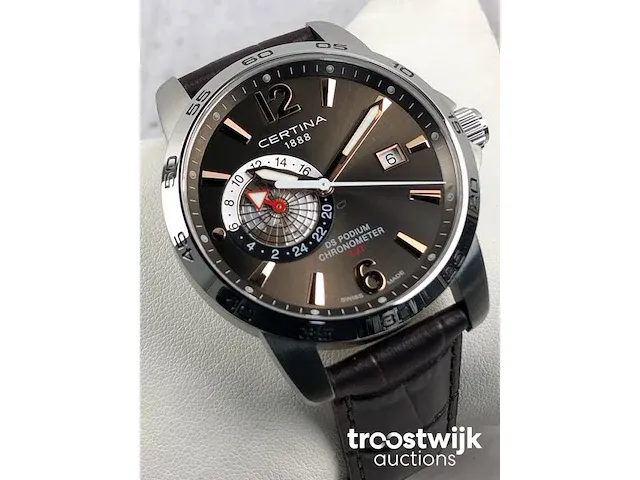 Certina ds podium gmt c0344551608701 herenhorloge - afbeelding 2 van  8