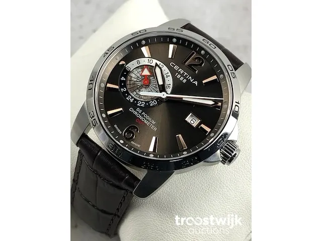 Certina ds podium gmt c0344551608701 herenhorloge - afbeelding 3 van  8