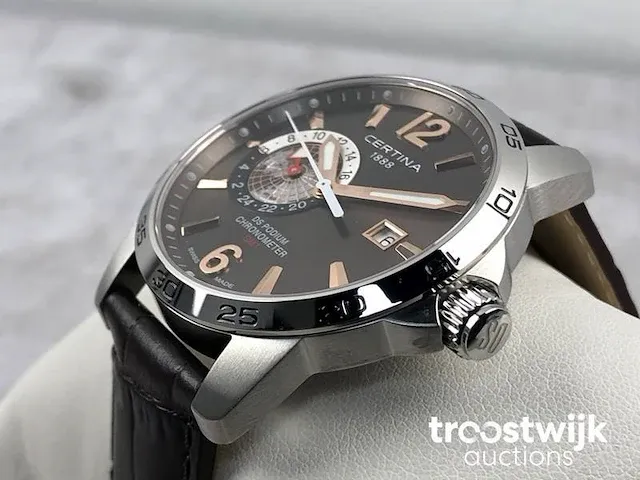 Certina ds podium gmt c0344551608701 herenhorloge - afbeelding 4 van  8