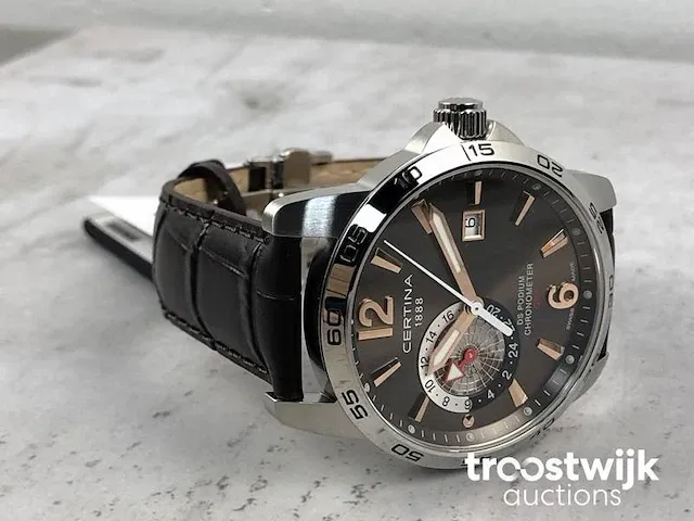 Certina ds podium gmt c0344551608701 herenhorloge - afbeelding 6 van  8