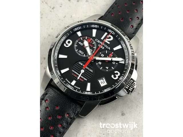 Certina ds podium precidrive chronograph lap timer c0344531605700 herenhorloge - afbeelding 1 van  8