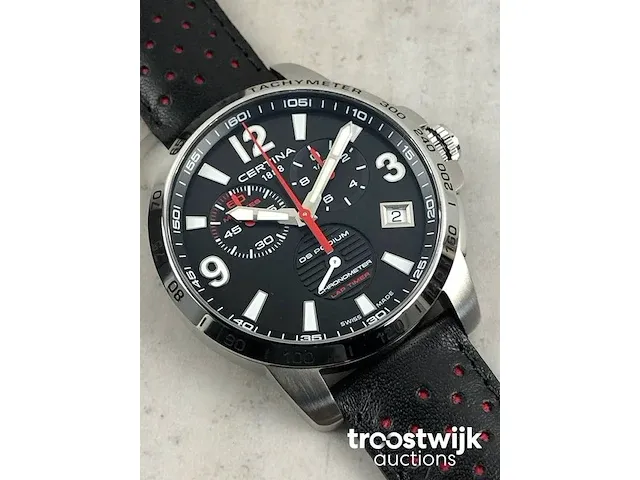 Certina ds podium precidrive chronograph lap timer c0344531605700 herenhorloge - afbeelding 2 van  8